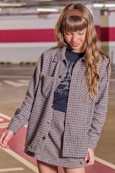 Blusa Boxy em Meia Malha 80370 Vic&Vicky Teen Menina