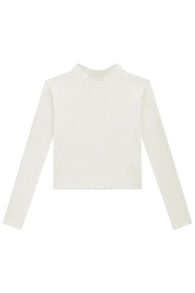 Blusa Cropped em Canelado Liz 79160 Lilimoon Teen Menina