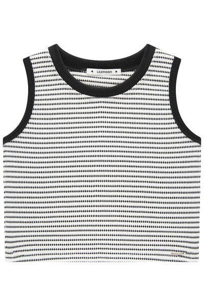 Blusa Cropped em Malha Texturizada 79175 Lilimoon Teen Menina