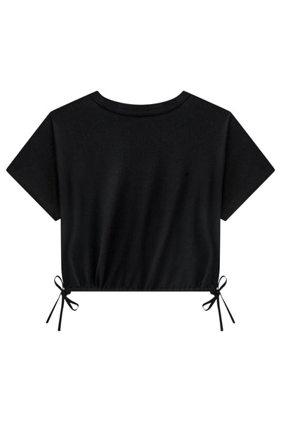 Blusa Cropped em Molevisco 78738 Lilimoon