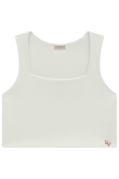 Blusa Cropped em Ribana Fancy 83506 Vic&Vicky Teen Menina