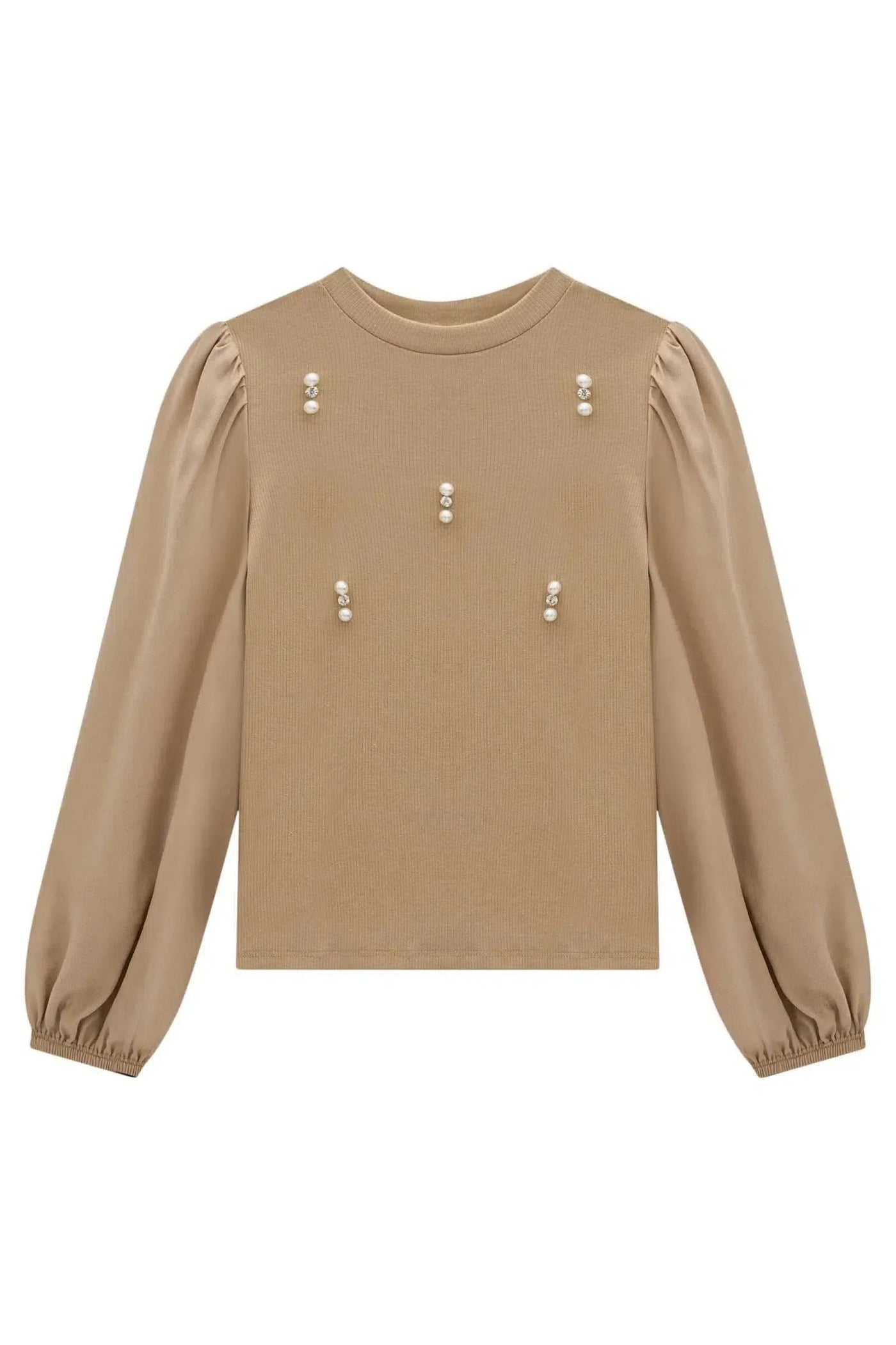 Blusa em Canelado Liz e Viscose 80604 Vic&Vicky Teen Menina