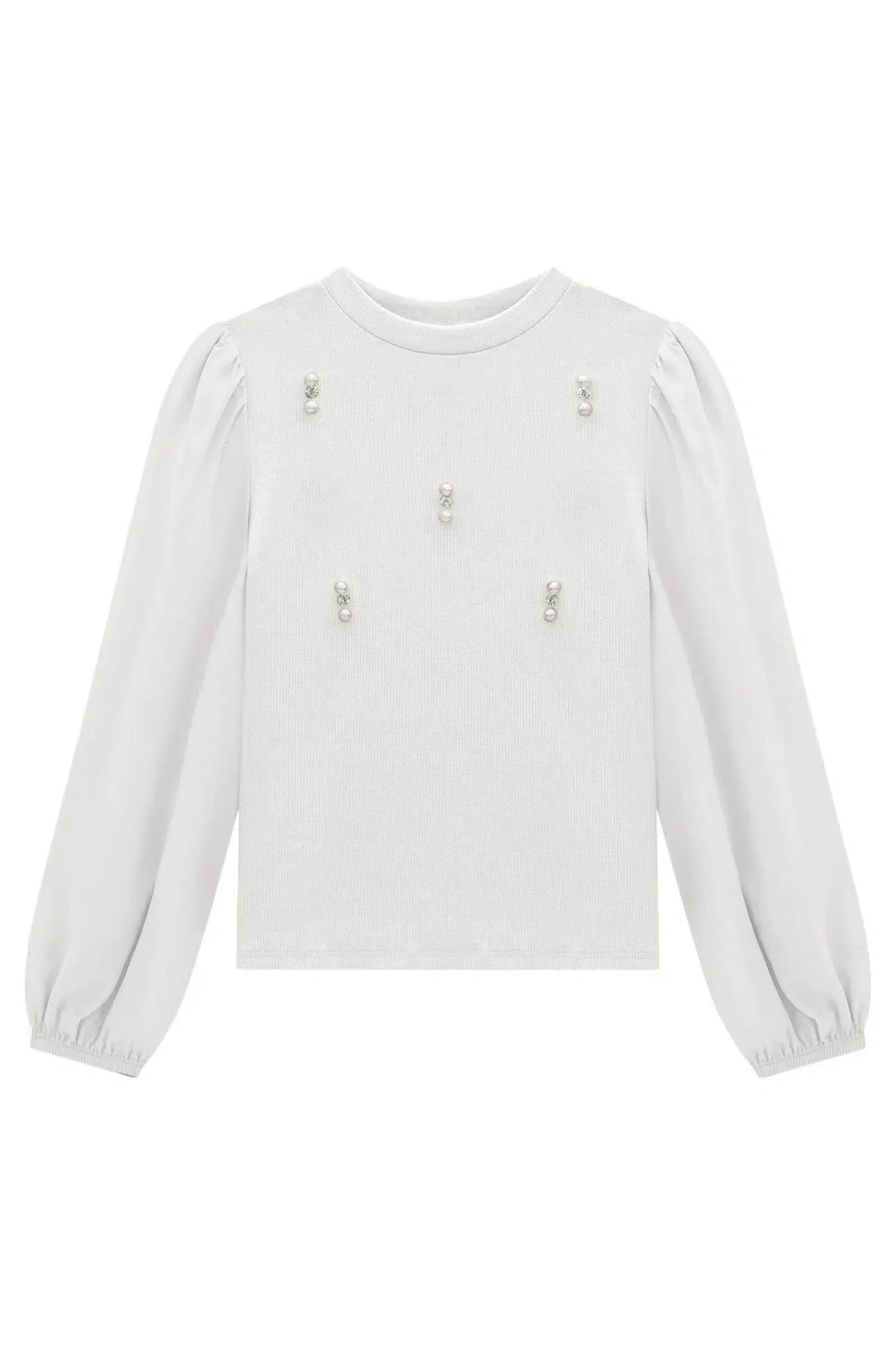 Blusa em Canelado Liz e Viscose 80604 Vic&Vicky Teen Menina