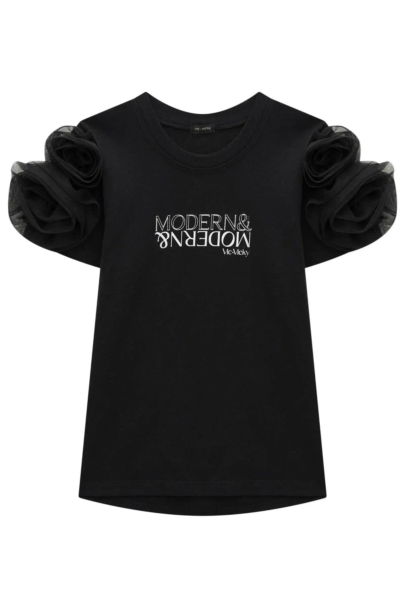 Blusa em Meia Malha 81265 Vic&Vicky Teen Menina