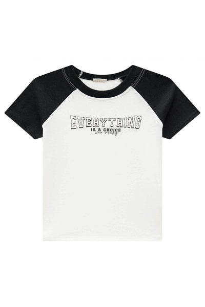 Blusa Raglan Baby Look em Ribana 83291 Vic&Vicky Teen Menina