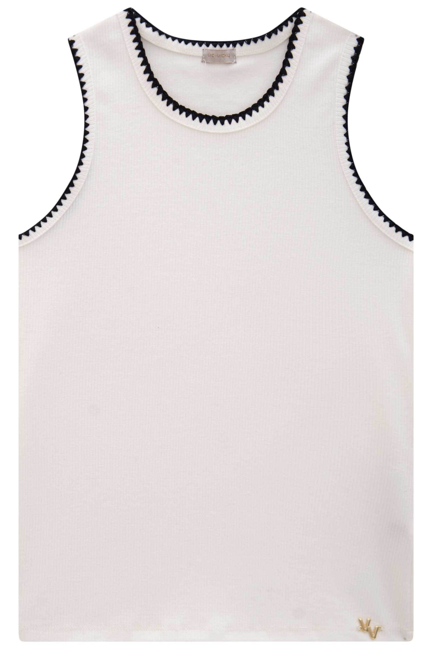 Blusa Regata em Canelado Liz 83539 Vic&Vicky Teen Menina