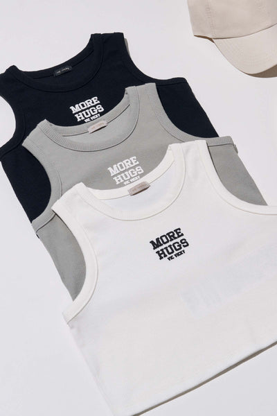 Blusa Regata Top Cropped em Canelado Liz 83529 Vic&Vicky Teen Menina