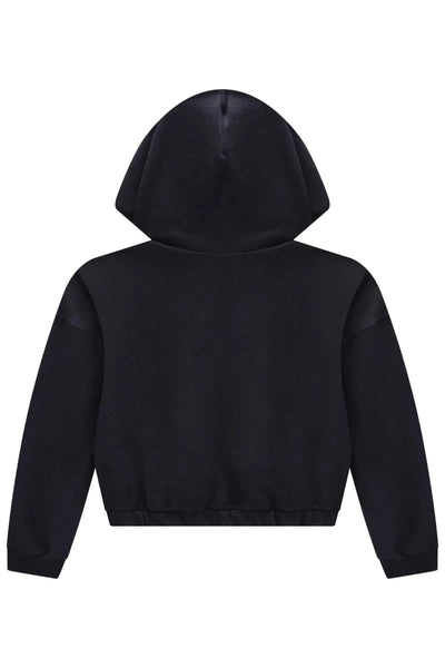 Blusão Boxy Baggy com Capuz em Moletom com Pelúcia 79592 Vic&Vicky Teen Menina