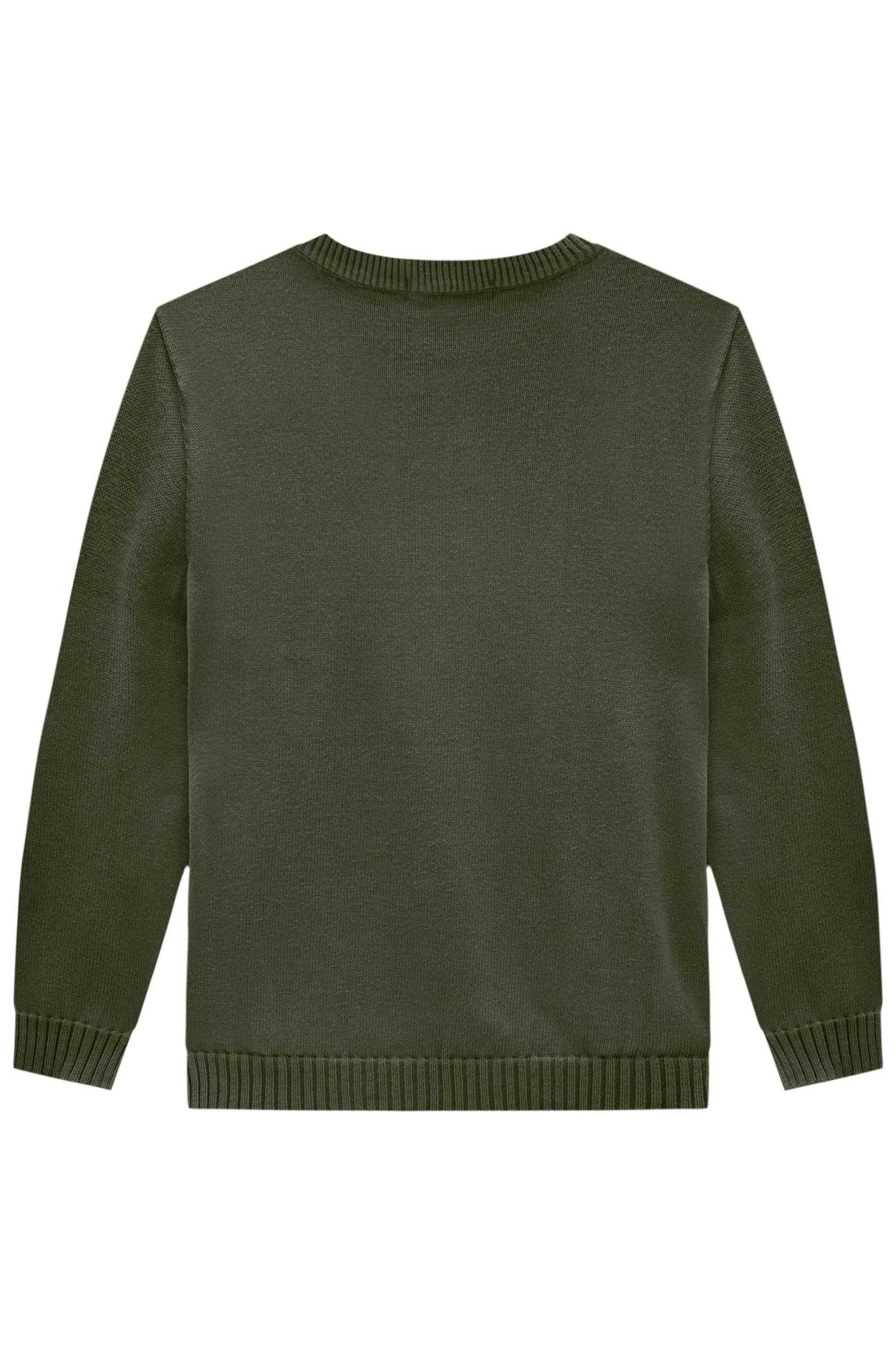 Blusão em Tricot Fio Tinto 100% Algodão sem Costura 78742 Johnny Fox Teen Menino