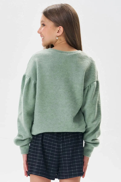 Blusão em Tricot Soft 79835 Vic&Vicky Teen Menina