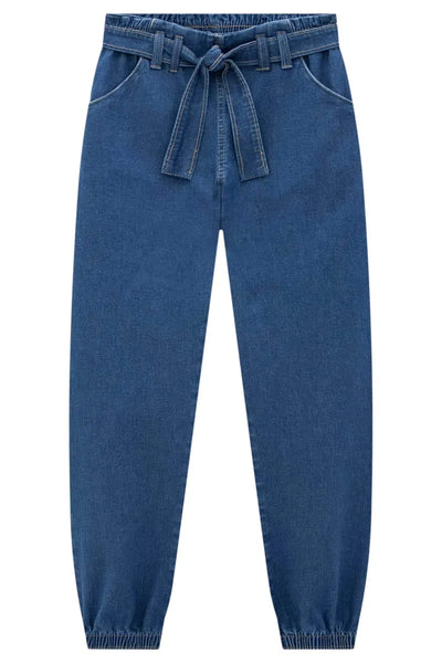 Calça Jogger em Jeans com Elastano 79796 Vic&Vicky Teen Menina