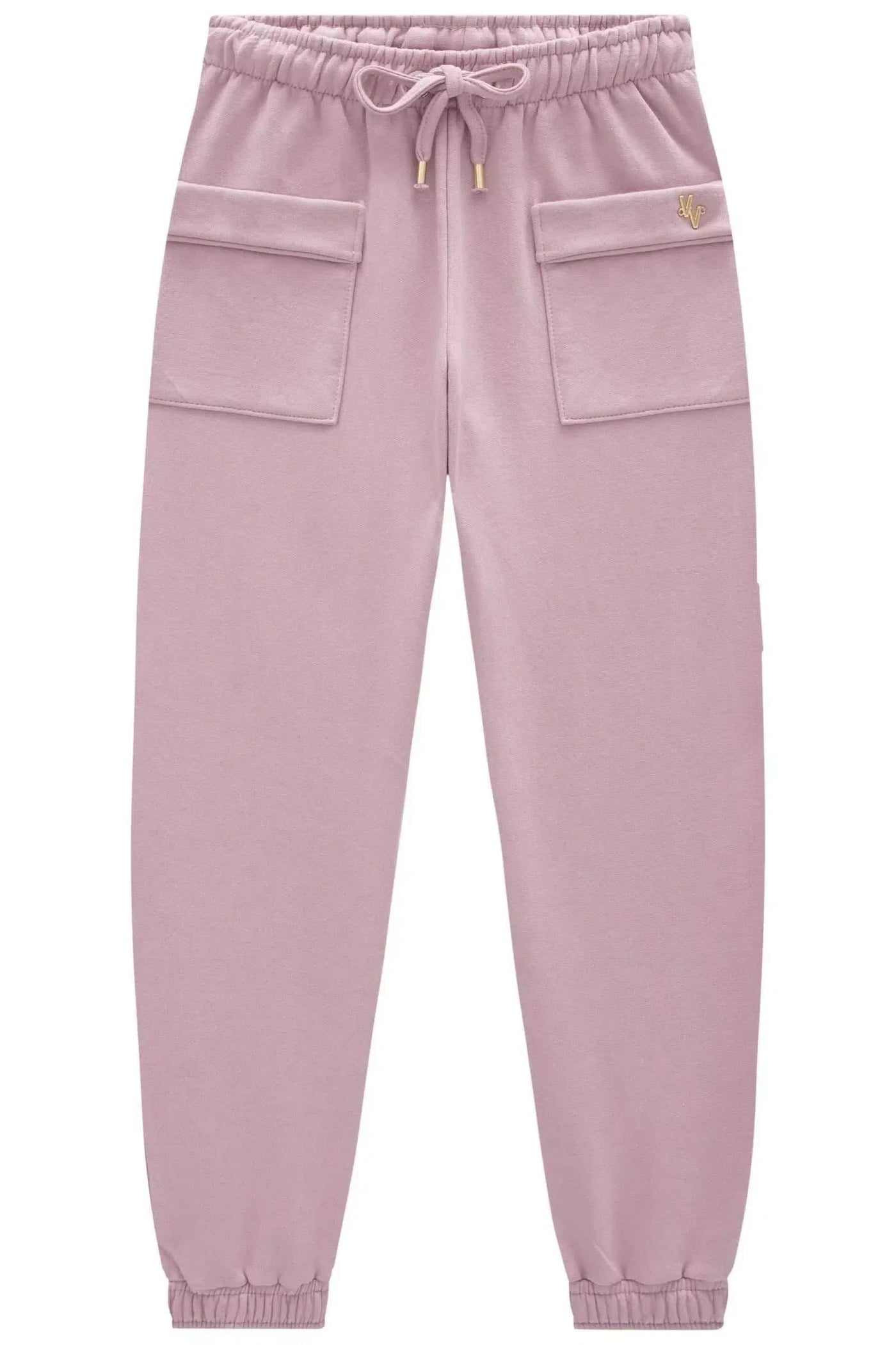 Calça Jogger em Moletom com Pelucia 79623 Vic&Vicky Teen Menina