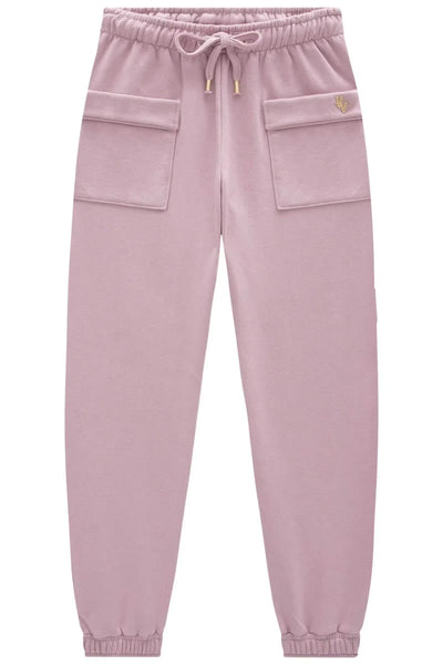 Calça Jogger em Moletom com Pelucia 79623 Vic&Vicky Teen Menina