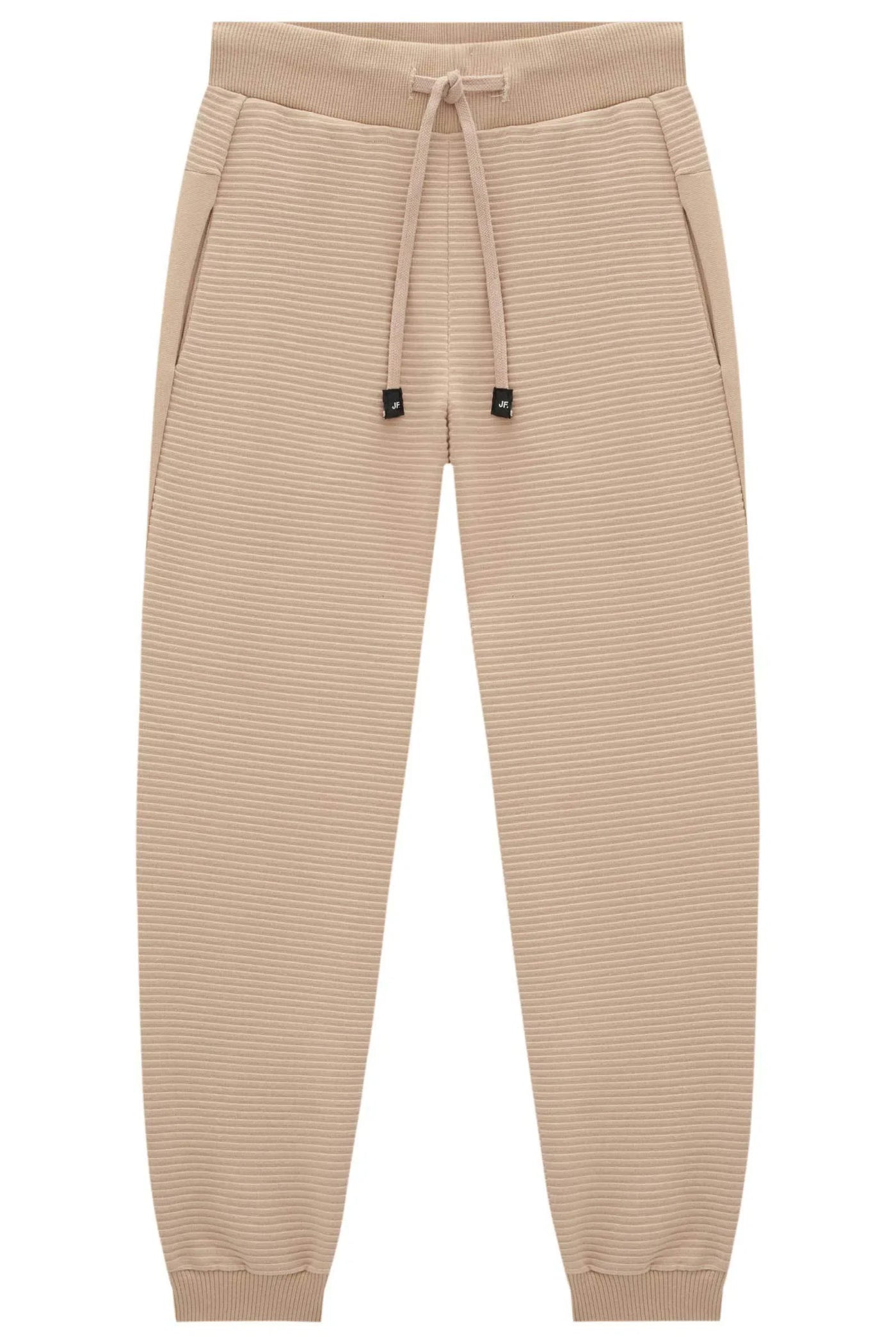 Calça Jogger em Moletom Relevo sem Pelúcia com Detalhe em Moletom Liso sem Pelúcia 81031 Johnny Fox Teen Menino