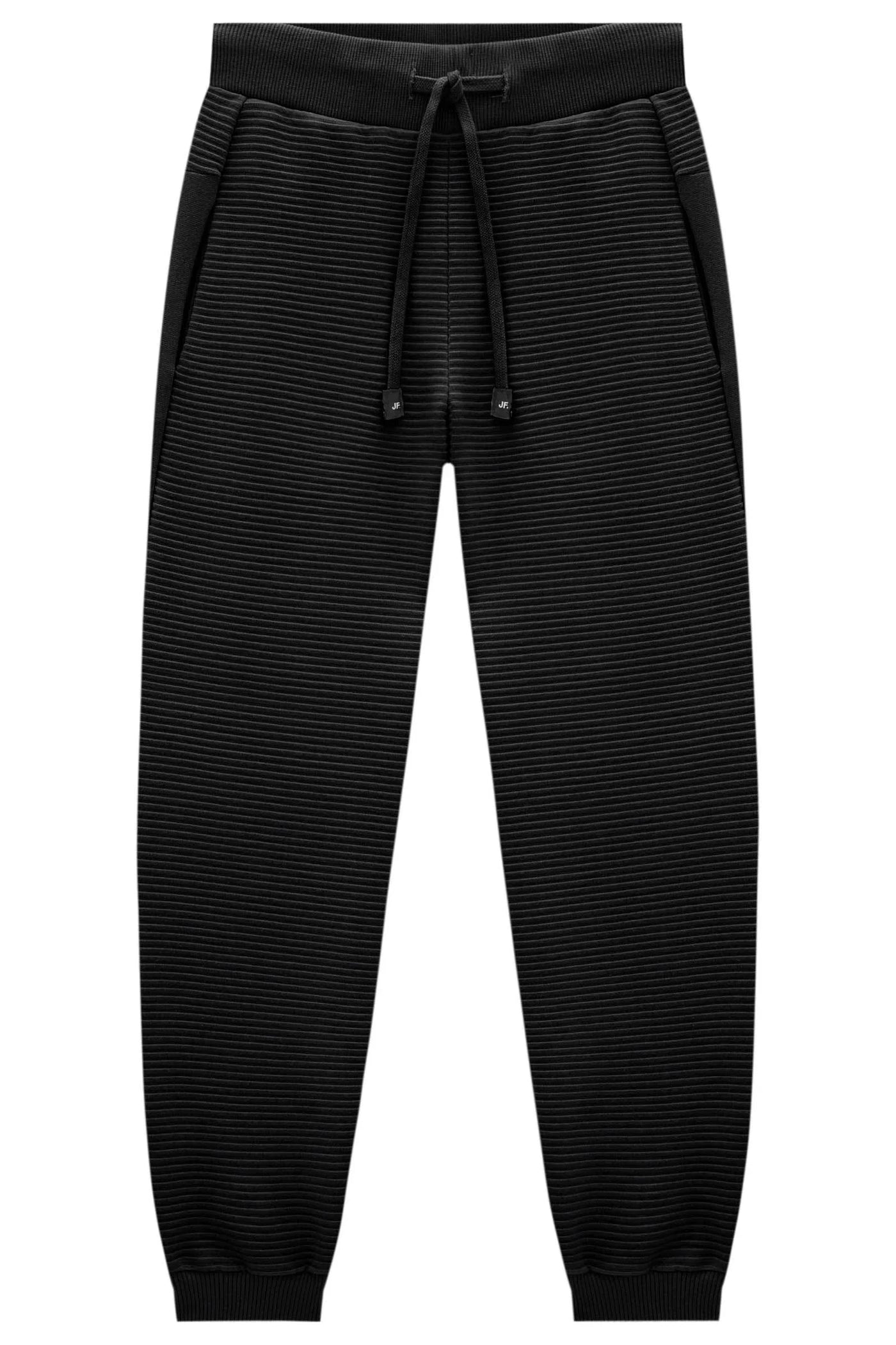 Calça Jogger em Moletom Relevo sem Pelúcia com Detalhe em Moletom Liso sem Pelúcia 81031 Johnny Fox Teen Menino