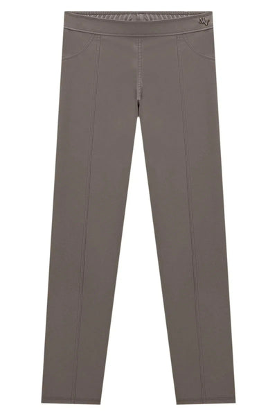 Calça Legging de Couro Sintético e Termoskin Peluciado 79112 Vic&Vicky Teen Menina