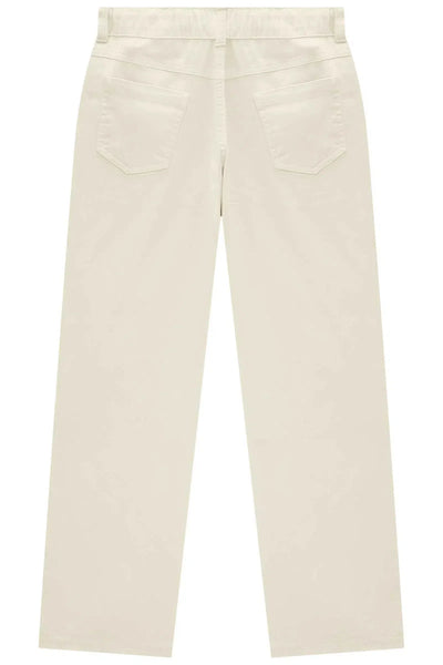 Calça Reta em Sarja com Elastano 79719 Lilimoon Teen Menina