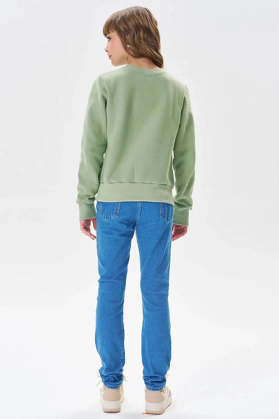 Calça Skinny em Jeans com Elastano 79833 Vic&Vicky Teen Menina