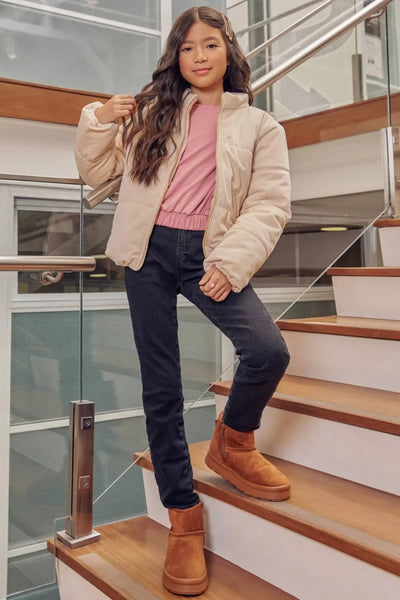 Calça Skinny em Jeans com Elastano 79833 Vic&Vicky Teen Menina