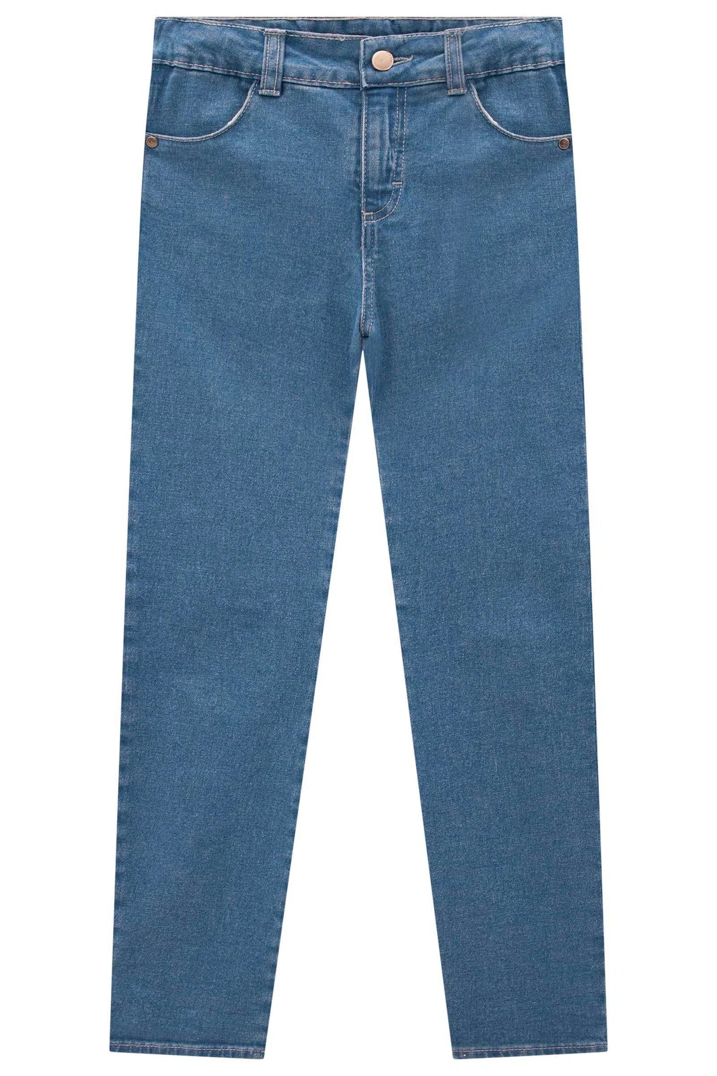 Calça Skinny em Jeans com Elastano 79833 Vic&Vicky Teen Menina