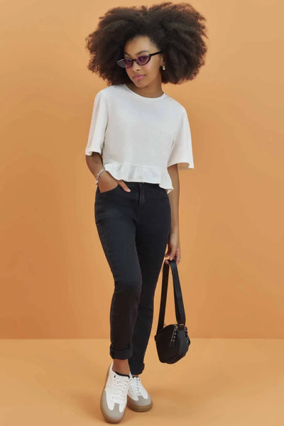 Calça Skinny em Jeans com Elastano 80022 Lilimoon Teen Menina