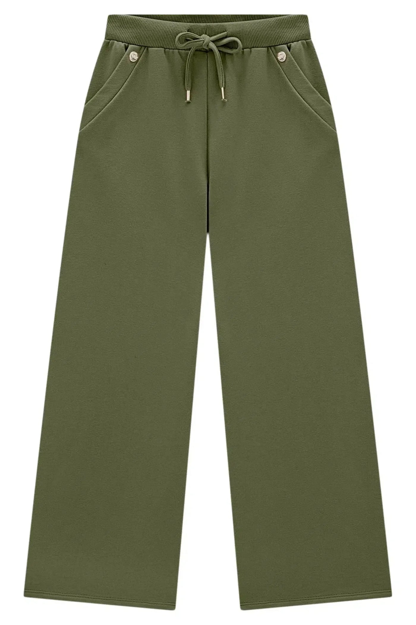 Calça Wide em Moletom sem Pelúcia 79470 Lilimoon Teen Menina