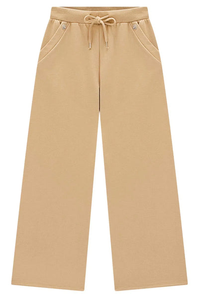 Calça Wide em Moletom sem Pelúcia 79470 Lilimoon Teen Menina