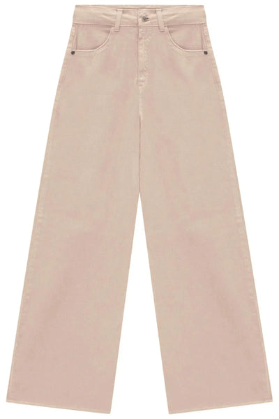 Calça Wide Leg em Sarja com Elastano 79817 Vic&Vicky Teen Menina