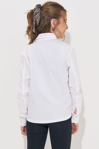 Camisa em Tricoline 83545 Vic&Vicky Teen Menina