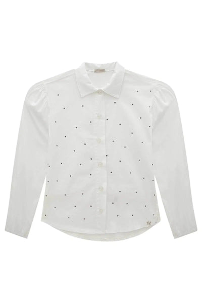 Camisa Over em Tricoline 81025 Vic&Vicky Teen Menina
