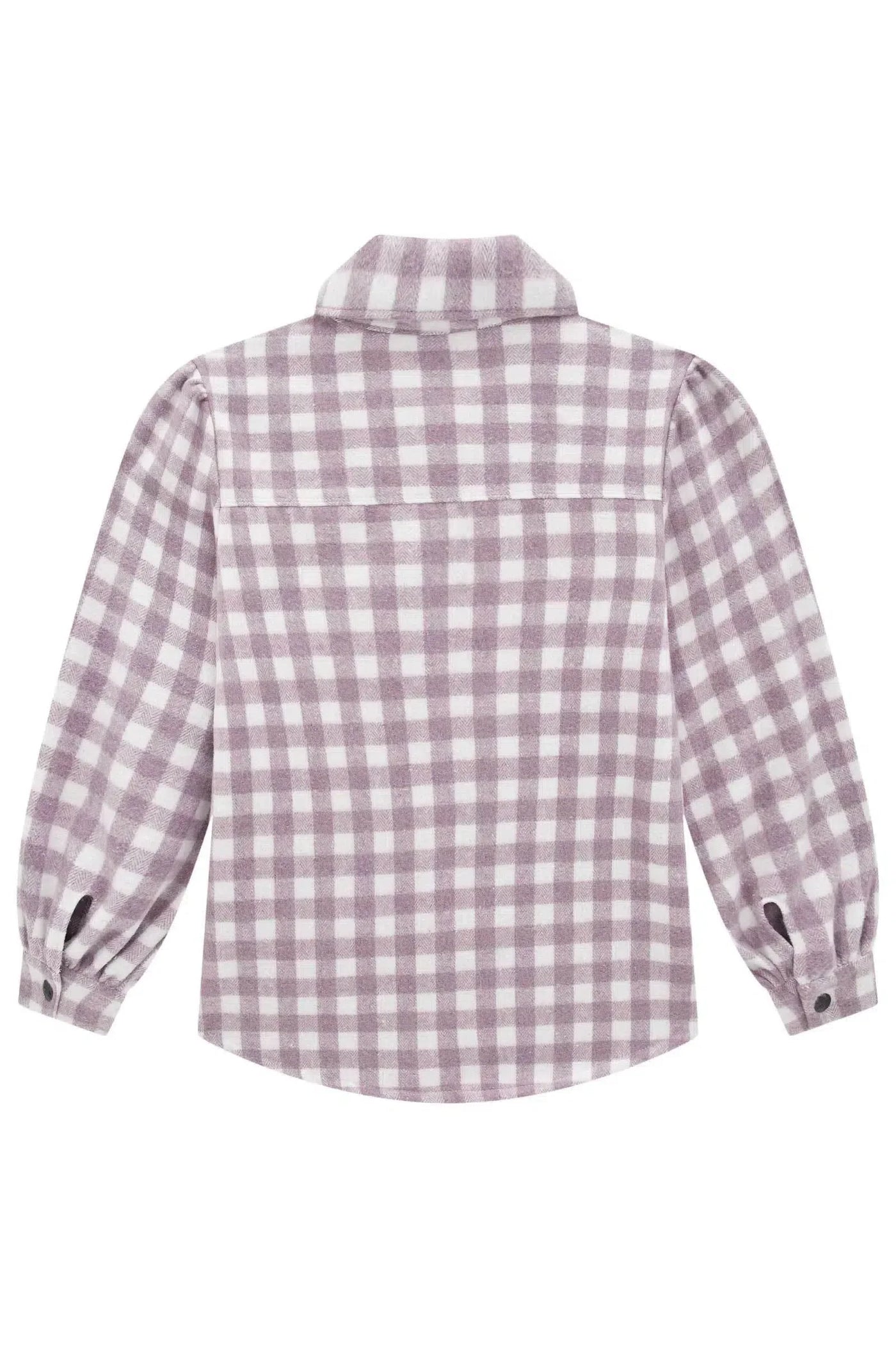 Camisa Overshirt em Xadrez Monaco 81409 Lilimoon Teen Menina