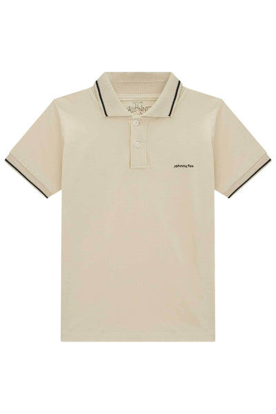 Camisa Polo em Meia Malha 77290 Johnny Fox