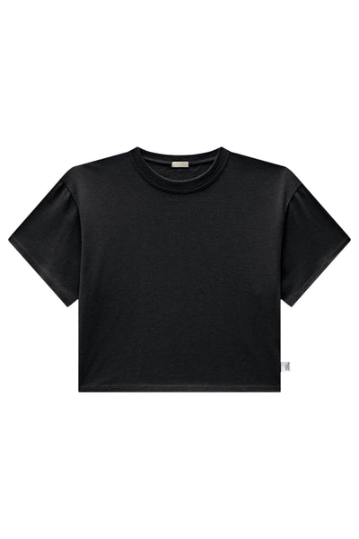 Camiseta Boxy Over em Meia Malha 83533 Vic&Vicky Teen Menina