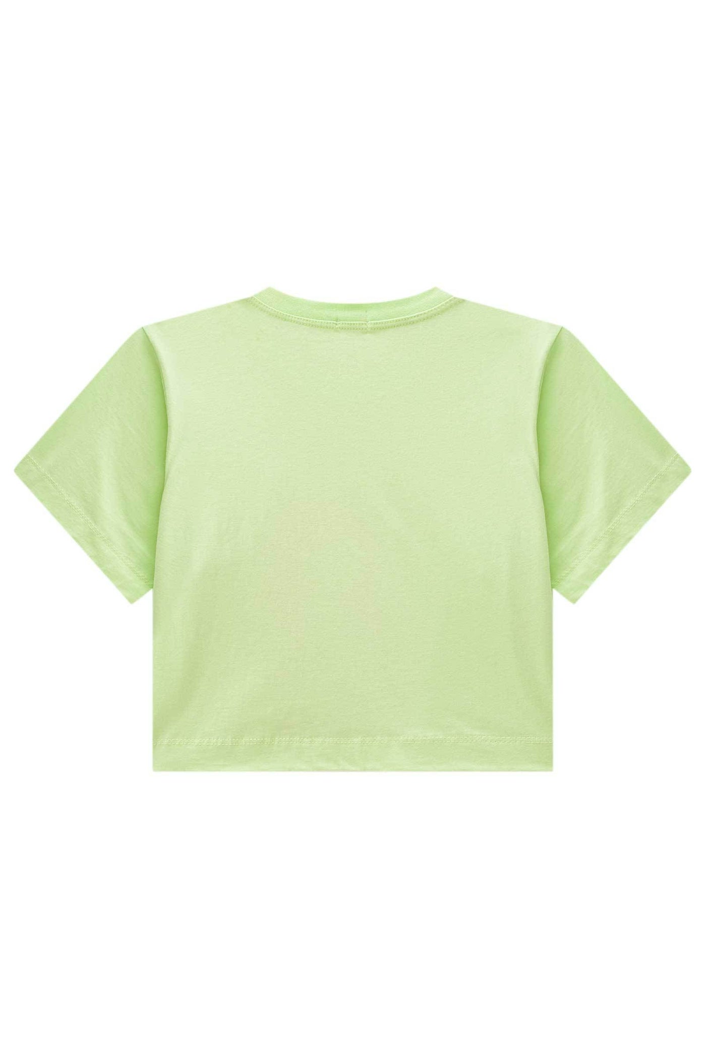 Camiseta Boxy Over em Meia Malha 85313 Vic&Vicky Teen Menina