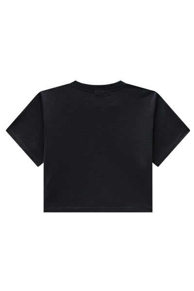 Camiseta Cropped em Meia Malha 82822 Vic&Vicky Teen Menina