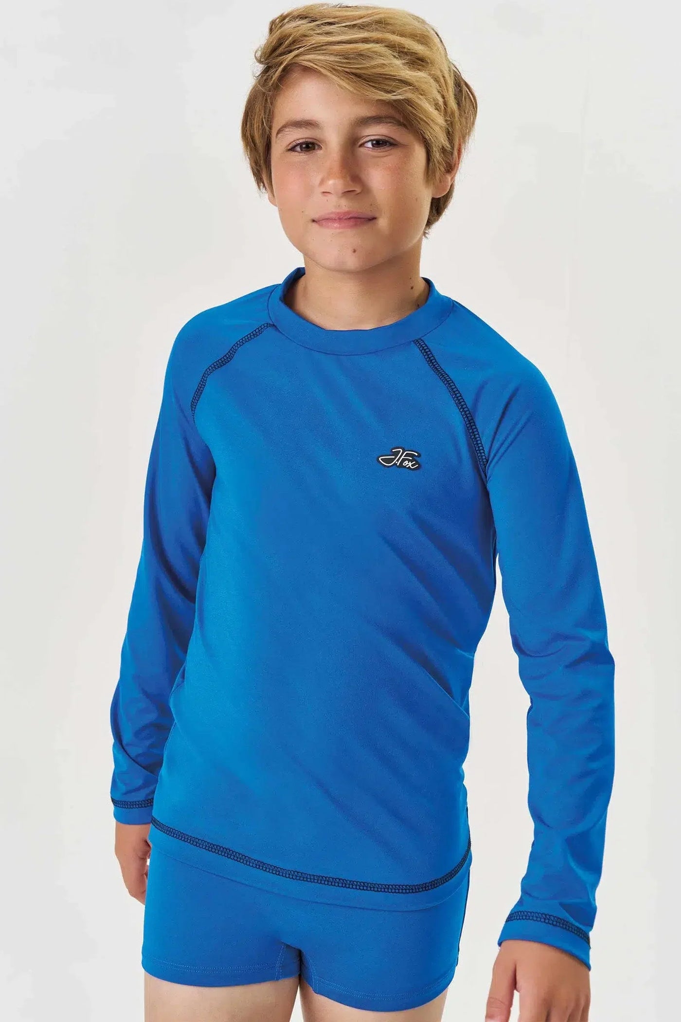 Camiseta Teen Menino em Malha Uv Dry com Proteção Uv 50+ 81674 Johnny Fox