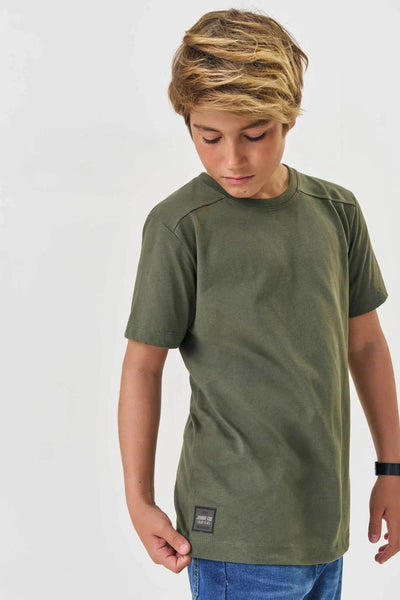 Camiseta Teen Menino em Meia Malha 82247 Johnny Fox