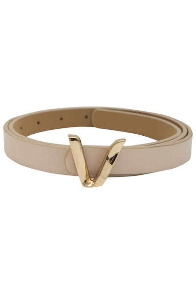 Cinto em PU com Fivela Dourada 85142 Vic&Vicky Teen Menina