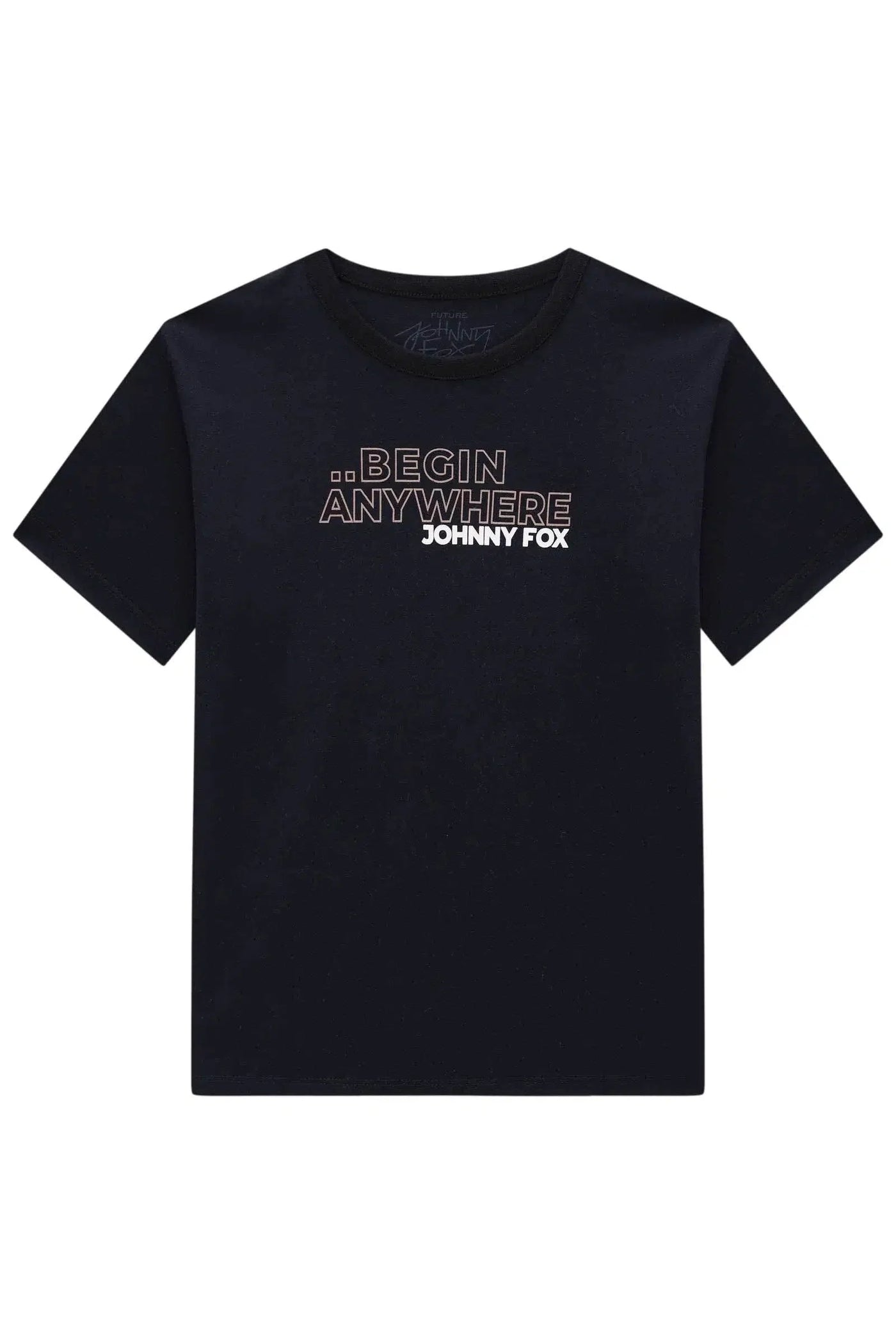 Conjunto Teen Menino de Camiseta em Meia Malha e Bermuda em Nylon Ergonomic com Elastano 82069 Johnny Fox