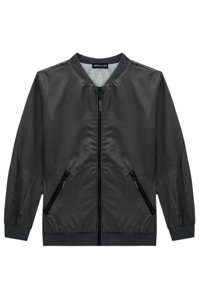 Jaqueta Bomber em Nylon Aspen 80465 Johnny Fox Teen Menino