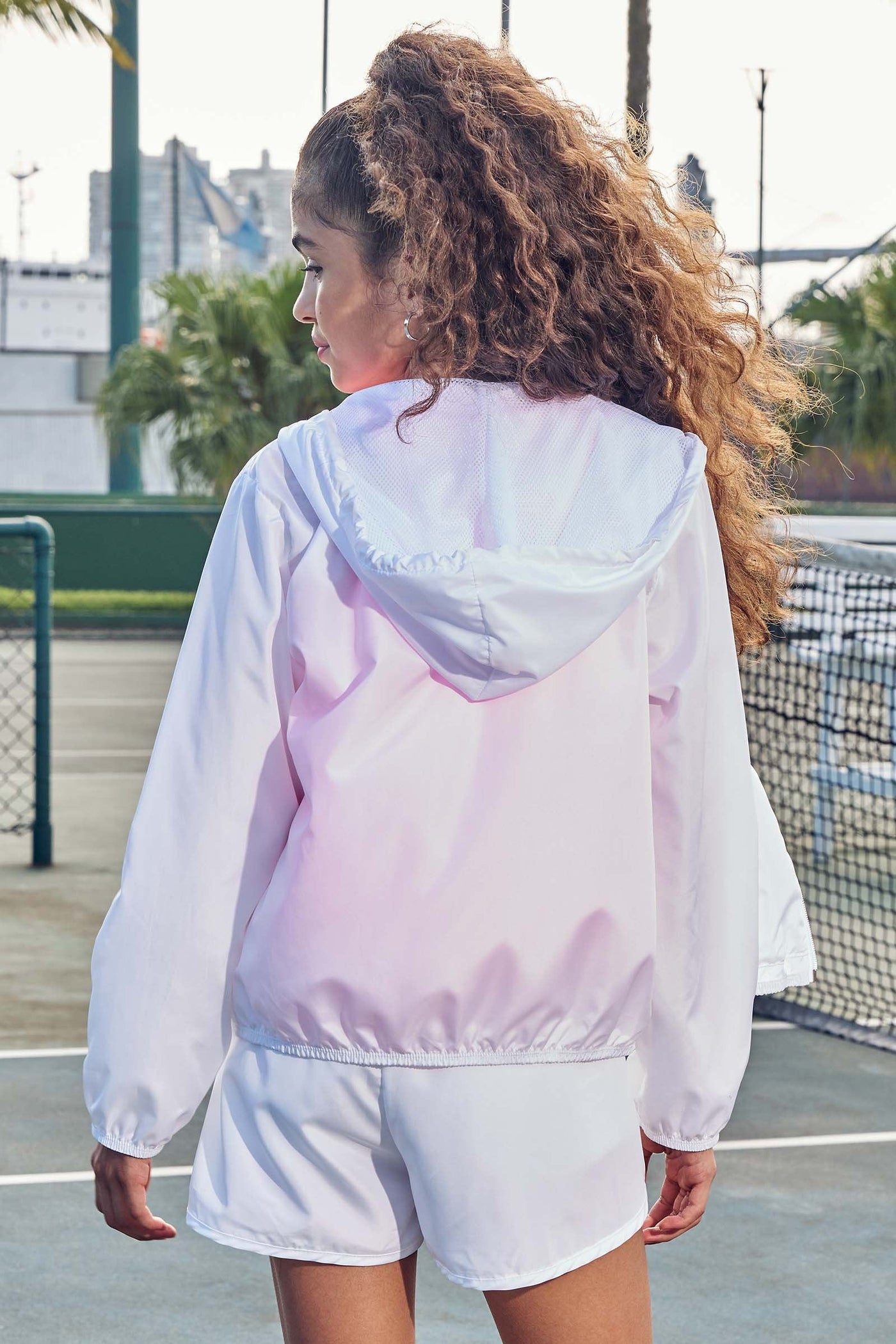 Jaqueta Corta Vento em Nylon 84649 Vic&Vicky Teen Menina