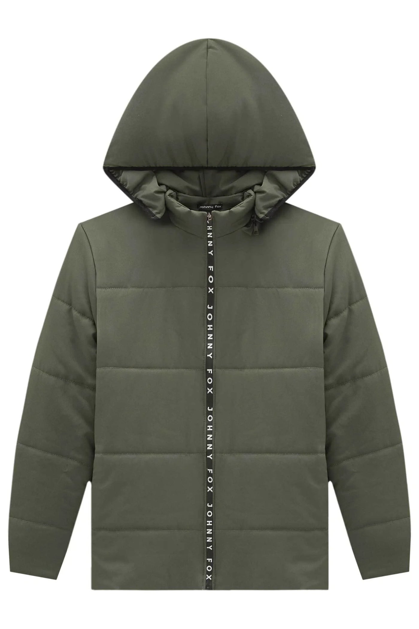 Jaqueta Puffer com Capuz Removível em Nylon Ergonômic com Elastano 80074 Johnny Fox Teen Menino
