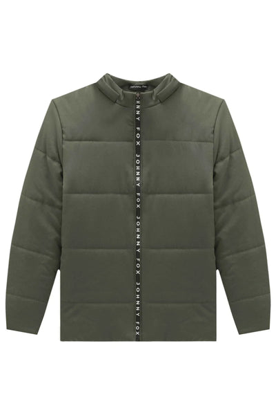 Jaqueta Puffer com Capuz Removível em Nylon Ergonômic com Elastano 80074 Johnny Fox Teen Menino