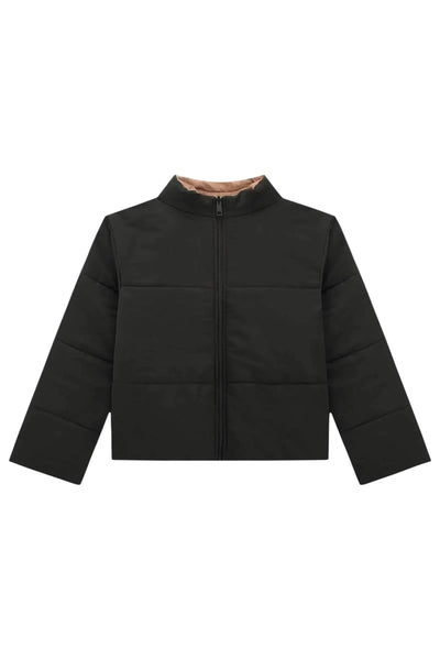 Jaqueta Puffer Reversível em Nylon 80200 Vic&Vicky Teen Menina