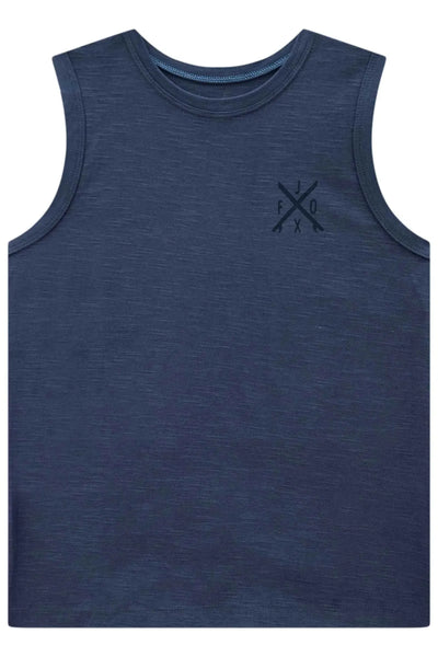 Regata em Meia Malha Flamê 86832 Johnny Fox Teen Menino