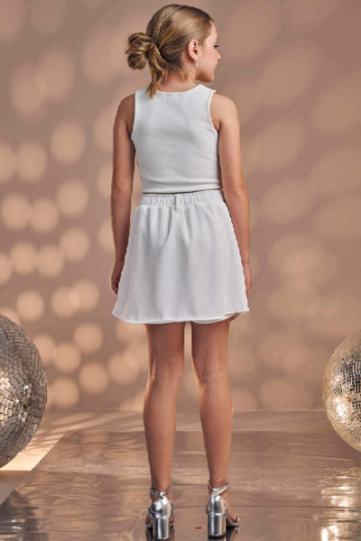 Saia em Alfaiataria Twill 83017 Vic&Vicky Teen Menina