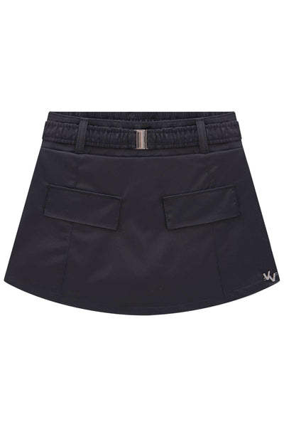 Short Saia em Nylon Alfaiataria 83022 Vic&Vicky Teen Menina