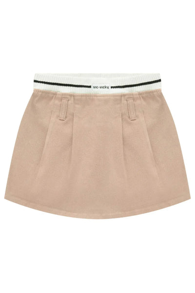 Short Saia em Sarja com Elastano 79599 Vic&Vicky Teen Menina