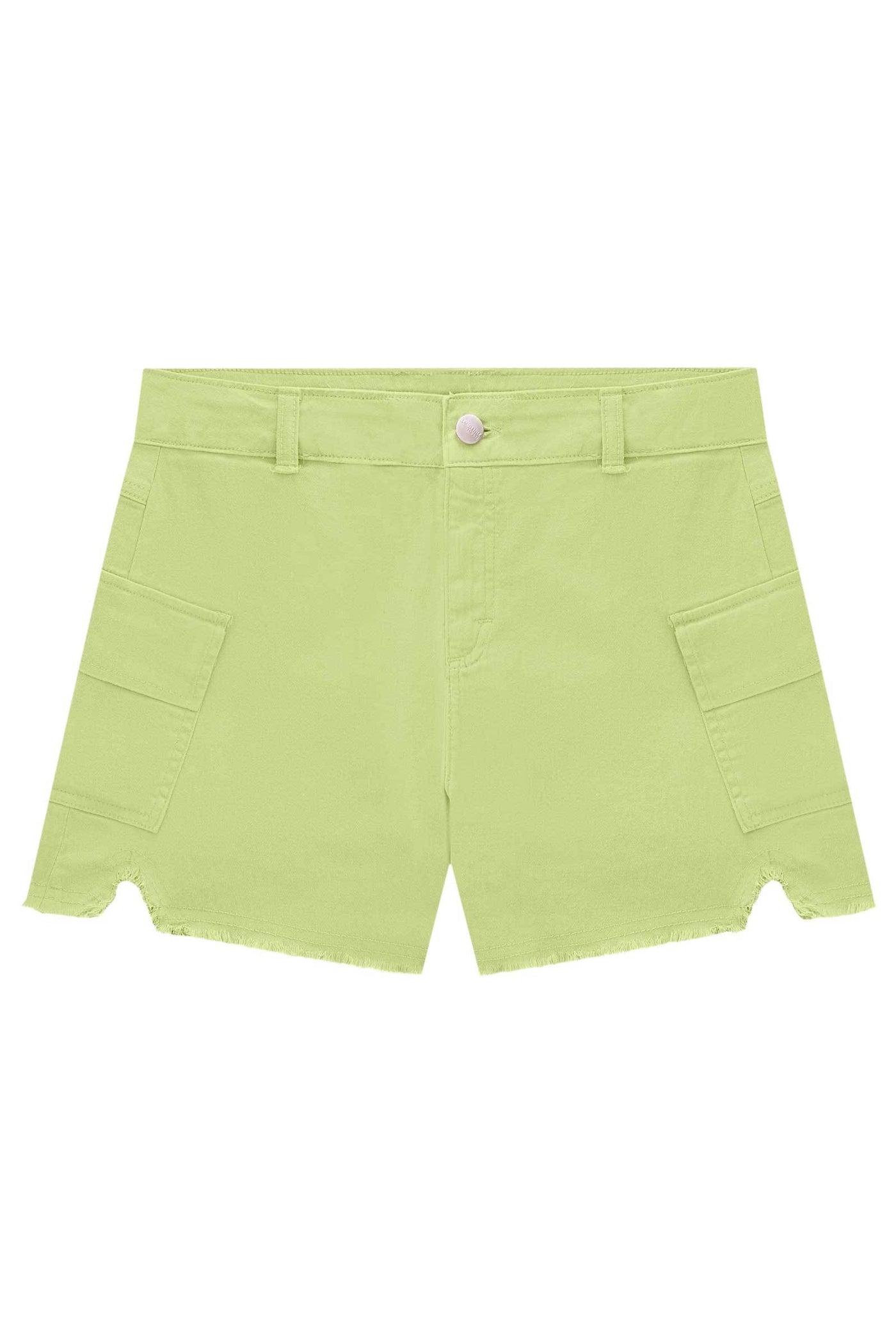 Shorts em Sarja com Elastano 74262 Lilimoon