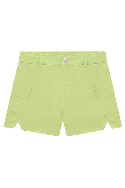 Shorts em Sarja com Elastano 74262 Lilimoon